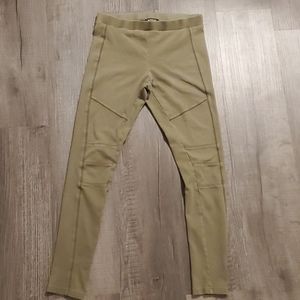 Express olive green Leggings Small